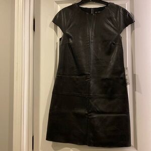 Vegan Leather Zara Dress